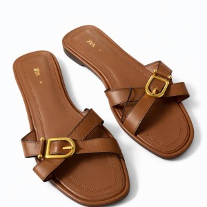 صندل زنانه ZARA مدل سگک دار